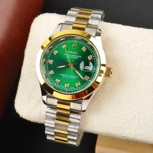 RLX Men - Date Only - Two Tone Green Dial CL