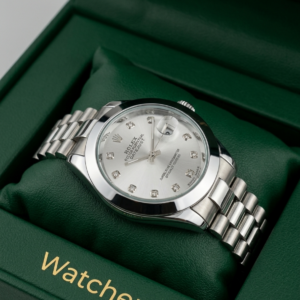 RLX Men - Date Only - Silver With White Dial