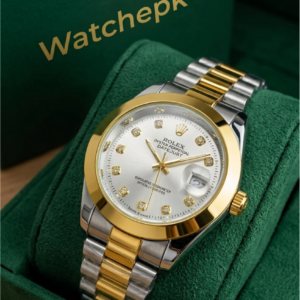 RLX Men - Date Only - Two Tone White Dial