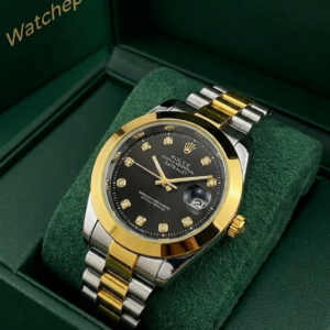 RLX Men - Date Only - Two Tone Black Dial