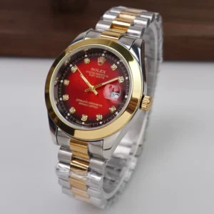 RLX Men - Date Only - Two Tone Red Dial