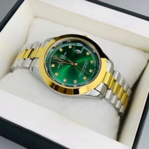 RLX Men – Date Only – Two Tone Green Dial CL